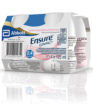Acquista Ensure Compact - Fragola 4x125ml