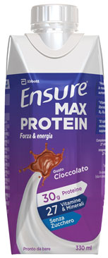Acquista Ensure Max Protein - Cioccolato 8x33ml