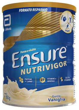 Acquista Ensure Nutrivigor - Vaniglia 850g